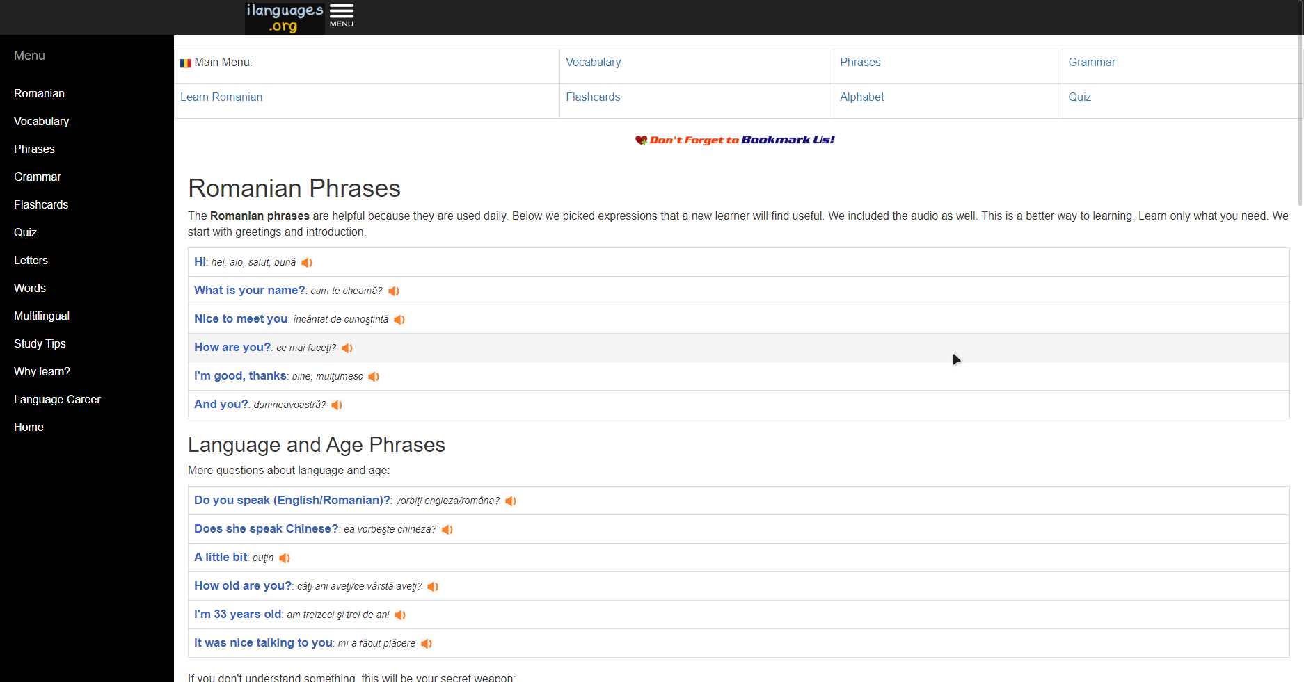 Preview image of ILANGUAGES.ORG